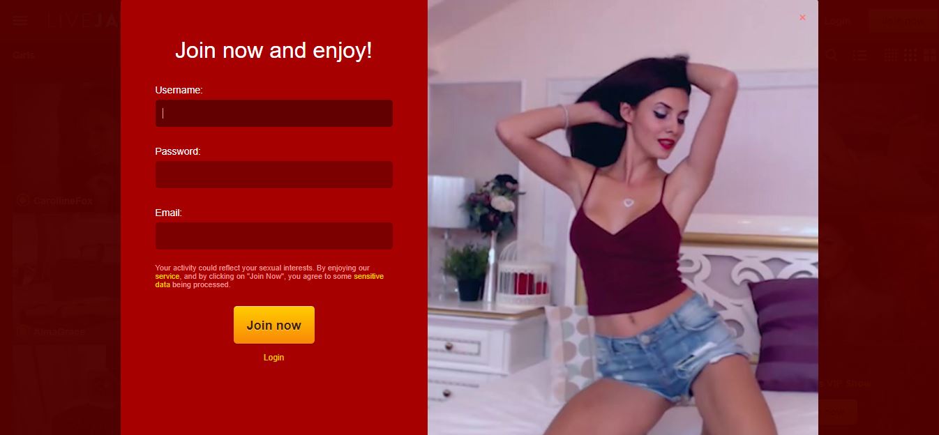 livejasmin sign up