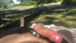 Topsitecam William Moore showing dick outdoors